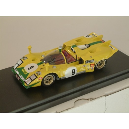 Ferrari 512 S Spyder CH 1002 24 Hrs Le Mans 1970 Escuderia Montjuich #9 Juncadella / Fernandez - Built 1:43